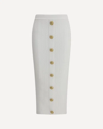Balmain Knit Midi Skirt