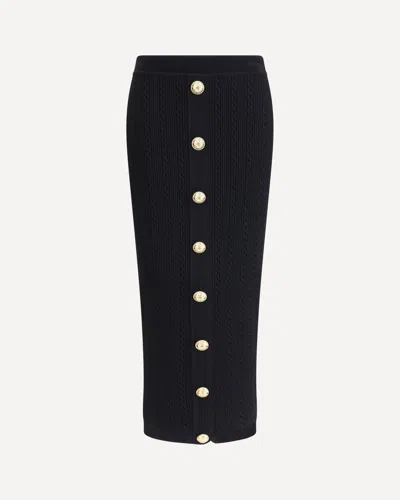 Balmain Knit Midi Skirt