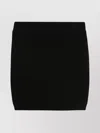 Balmain Monogram-textured Knit Skirt