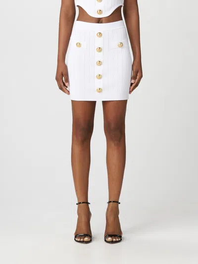 BALMAIN KNIT SKIRT,e28997001