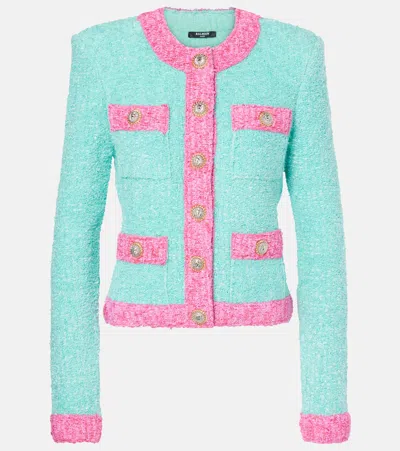 Balmain Multicolor Tweed Jacket