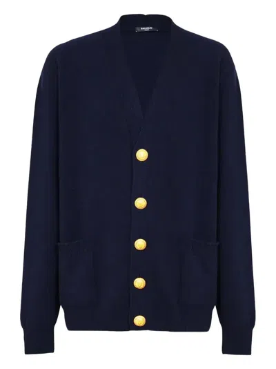 BALMAIN KNITTED CARDIGAN