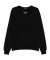 Balmain Double-neck Sweater In Black