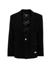 Balmain Knitted Jacket In Black