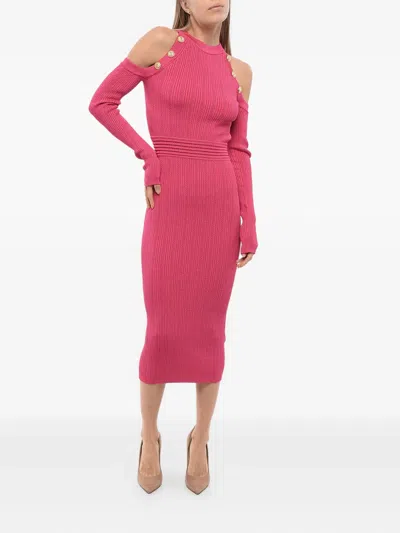 Balmain Knitted Midi Dress