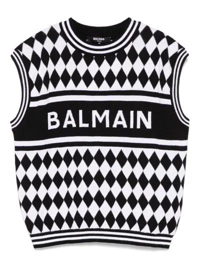 BALMAIN KNITTED VEST