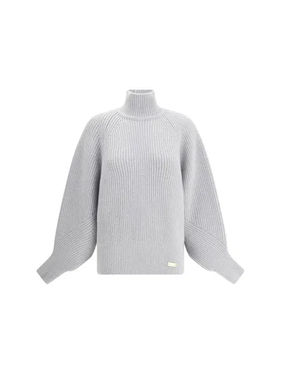 Balmain Knitwear In Gray
