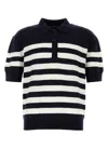 BALMAIN BALMAIN LABEL STRIPE POLO-M ND BALMAIN MALE