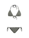 Balmain Labirinto-print Bikini In Multi