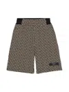 Balmain Labyrinth Shorts In Black