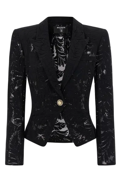 BALMAIN LACE BLAZER