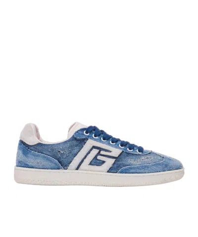 BALMAIN BALMAIN VINTAGE EFFECT SNEAKERS