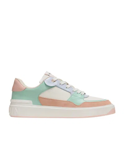 Balmain Lace-up Low-cut Casual Shoes In White
