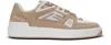 Balmain Lace-up Low-cut Casual Shoes In White
