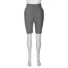 BALMAIN BALMAIN LADIES HIGH-RISE TAILORED CYCLING SHORTS