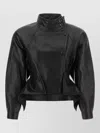 Balmain Fitted Buttoned Waist Jacket In Black