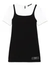 Balmain Paris Kids Dress In Black