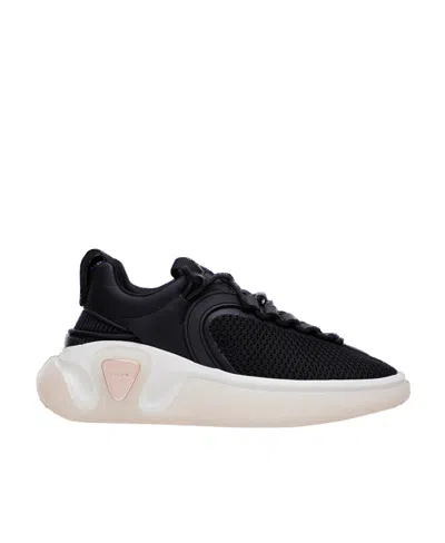 Balmain Leather And Mesh B-runner Sneakers