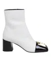 BALMAIN BALMAIN LEATHER ANKLE BOOT