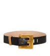Balmain Leather Anthem Belt