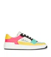 Balmain B-court Flip Sneakers In White