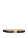 Balmain Leather Belt In Black