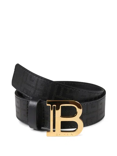 BALMAIN LEATHER BELT