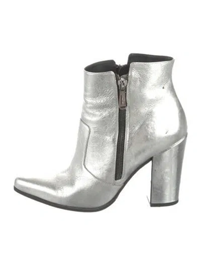 Pre-owned Balmain Leather Boots