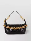 Balmain Sync Medium Chain Shoulder Bag In Calfskin