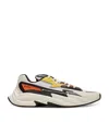 Balmain Run-row Leather And Nylon Trainers