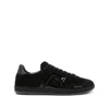 Balmain Low Top Lace Up Sneaker In Animal Print