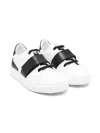 Balmain Leather Sneakers In White