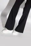 Balmain Leather Sneakers In White