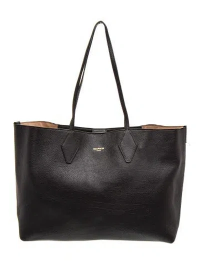 Pre-owned Balmain Leather Tote