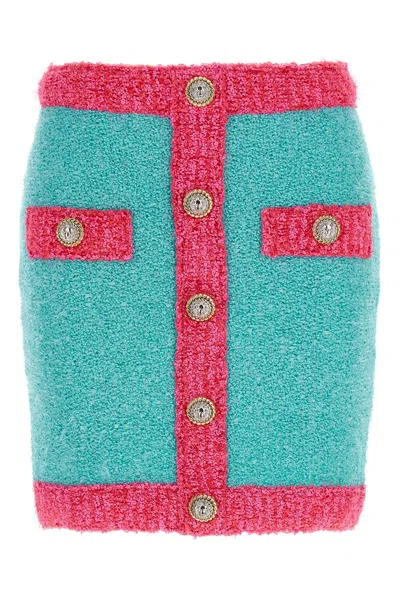 Balmain Skirt In Multicolor
