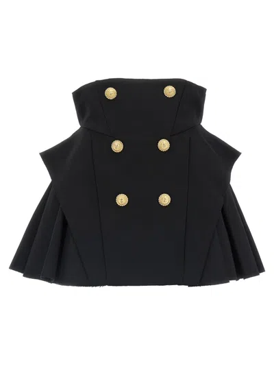 BALMAIN BALMAIN LEONE DOPPIA CATENA' SKIRT