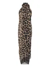 Balmain Leopard-print Cover-up In Animal Print