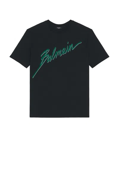 Balmain Letter Block T-shirt In Multi