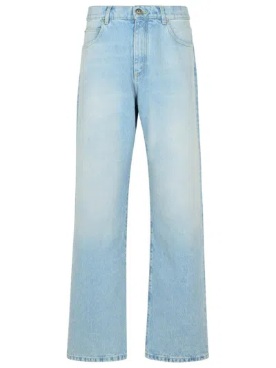 Balmain Light Blue Denim Jeans