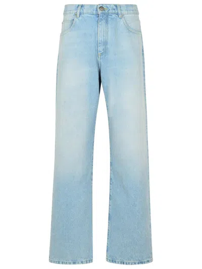 Balmain Light Blue Denim Jeans