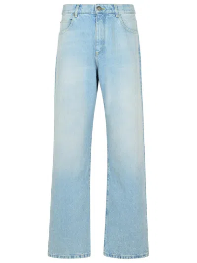 Balmain Light Blue Denim Jeans