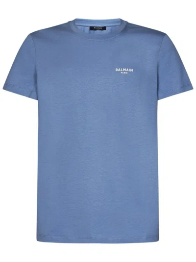 Balmain Light Blue T-shirt