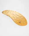 Balmain Limited Edition Printemps Leaf Barrette Pour Cheveux