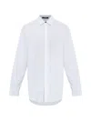 Balmain Lion-head Button Shirt In White