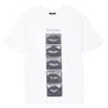 Balmain Lips Print T-shirt In White