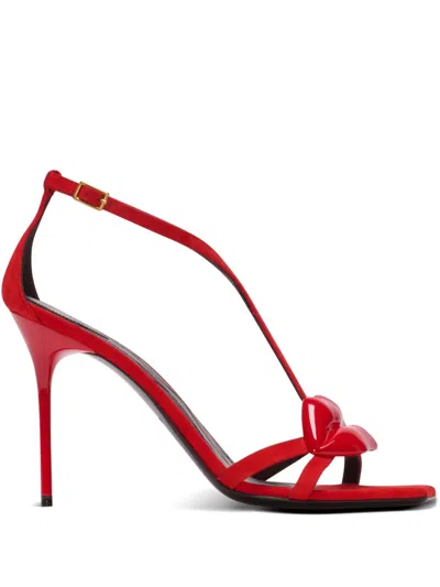 BALMAIN LIPS SANDALS