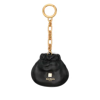Balmain Lnah Mini Bag In Black