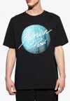 Balmain Logo And Planet Print T-shirt