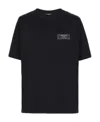Balmain Couture Label T-shirt In Black