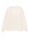 Balmain Logo-appliqué Sweatshirt In Pink